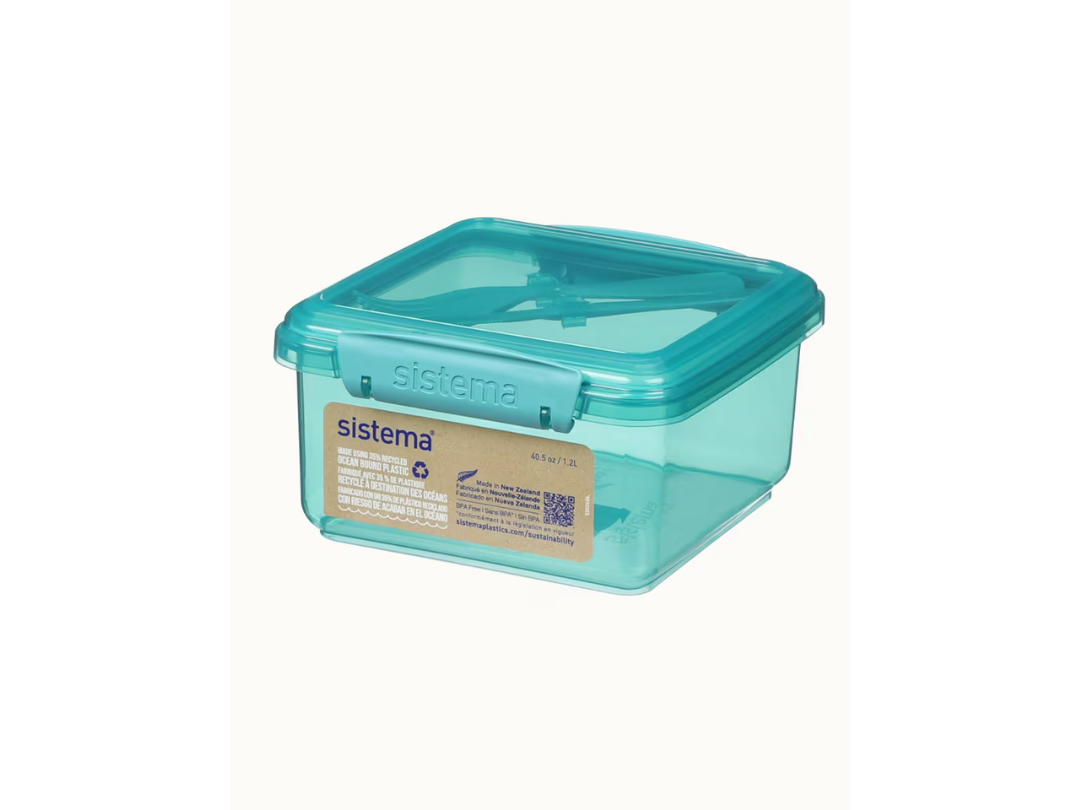 Buy Sistema 1.2L Lunch Plus TO GO™ with Cutlery – in Qatar Buy Sistema 1.2L Lunch Plus TO GO™ with Cutlery – in Qatar